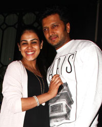 Genelia D'Souza and Ritesh Deshmukh