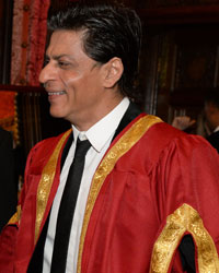 Speaker Rt Hon John Bercow, Rt Hon Keith Vaz MP and Shah Rukh Khan