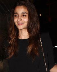 Alia Bhatt spotted at a restaurant