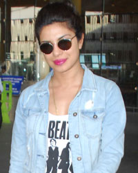 Priyanka Chopra spotted at international airport