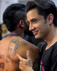 Ali Zafar at 6th Indian Ink International Tattoo Convention at the World Trade Centre