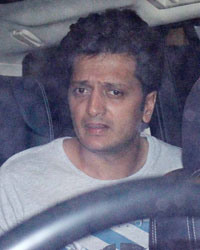 Ritesh Deshmukh at snapped in Mehbob Studio, Bandra