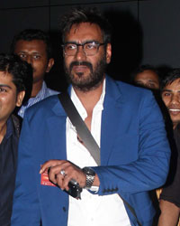 Ajay Devgn spotted at domestic airport