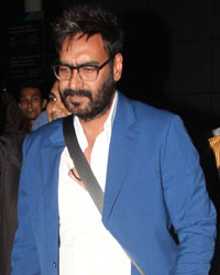 Ajay Devgn spotted at domestic airport