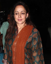 Hema Malini spotted at Airport