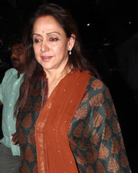 Hema Malini spotted at Airport