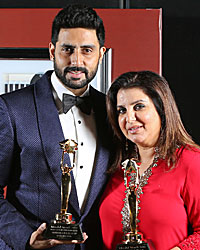 Abhishek Bachchan and Farah Khan