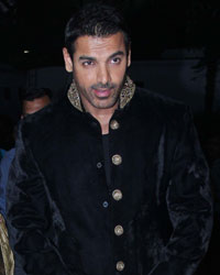 John Abraham at Mehboob studio, Bandra