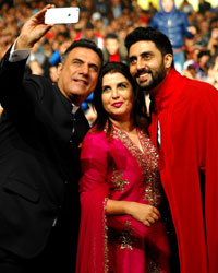 Boman Irani, Farah Kha and Abhishek Bachcha at 14th Marrakech International Film Festival