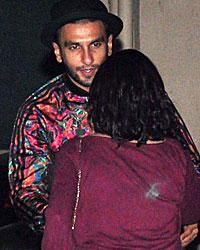 Ranveer Singh snapped a his residence