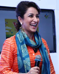 Tisca Chopra during the launch of Teddy Travelogues by Mahindra Holidays