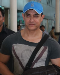 Aamir khan at Airport