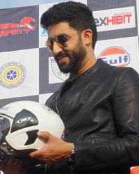 Mumbai police CP Rakesh Maria and Abhishek Bachchan support for the cause of Ride for Safety