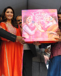 Madhuri Dixit at Gulaab Gang music launch press release