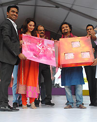 Madhuri Dixit at Gulaab Gang music launch press release