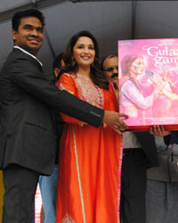 Madhuri Dixit at Gulaab Gang music launch press release