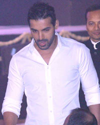 John Abraham at 'Sadbhavna Sandhya - Mahatma Ke Path Par', a Musicla tribute to Mahatma Gandhi