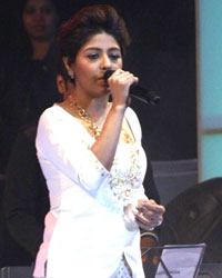 Sunidhi Chauhan at 'Sadbhavna Sandhya - Mahatma Ke Path Par', a Musicla tribute to Mahatma Gandhi