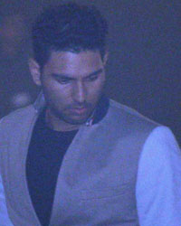 Yuvraja Singh at 'Sadbhavna Sandhya - Mahatma Ke Path Par', a Musicla tribute to Mahatma Gandhi