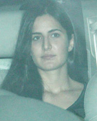 Katrina Kaif at Aamir Khan's residence