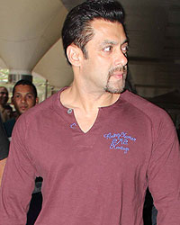 Salman Khan snapped at Airport