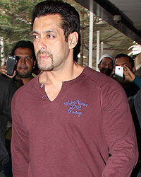 Salman Khan snapped at Airport