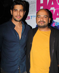 Sidharth Malhotra and Vinil Mathew promotes Hasee Toh Phasee at pvr