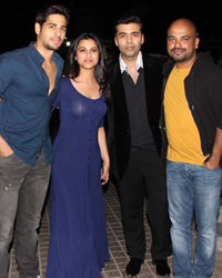 Sidharth Malhotra and Vinil Mathew promotes Hasee Toh Phasee at pvr