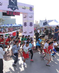 First edition of PUMA's School of Speed, a one-of-a-kind relay running race for school students