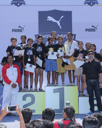 First edition of PUMA's School of Speed, a one-of-a-kind relay running race for school students