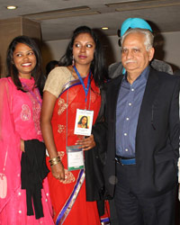 Kamal Haasan and film director Ramesh Sippy at Pravasi Bharatiya Conference