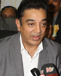 Kamal Haasan and film director Ramesh Sippy at Pravasi Bharatiya Conference