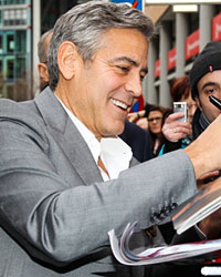 George Clooney, Matt Damon, Jean Dujardin have a blast at Monuments Men Berlin Premiere