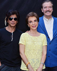 Former President of Mexico meets Shahrukh Khan