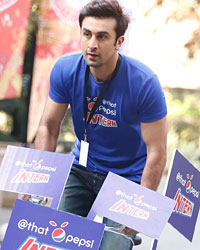 Ranbir Kapoor in Banglore at IPL auctions 2014