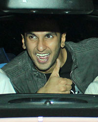 Ranveer Singh and Arjun Kapoor snapped at Chandan Cinema