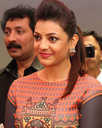 Kajal Agggarwal at New Bharath inaugration in Dubai