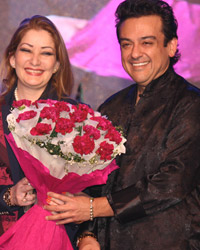 Adnan Sami at musical night at ICAI's award and cultural evening at Siri Fort