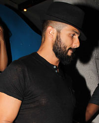 Shahid Kapoor snapped at Olive Bandra