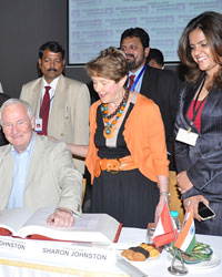 Governor General of Canada visits Whistling Woods International