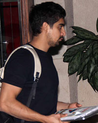 Ayan Mukherjee snapped at Karan Johar's house