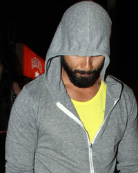 Shahid Kapoor snapped at Versova