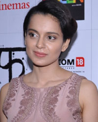 Kangana Ranaut at Queen visits Wave Cinemas