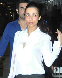 Malaika Arora and Arbaaz Khan Snapped at Hakkasan Bandra