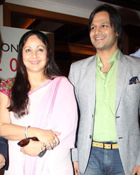 Rati Agnihotri and Vivek Oberoi at the press briefing organised by HIV Congress