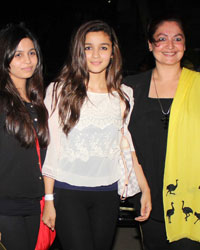 Pooja and Alia Bhatt snapped at Bandra