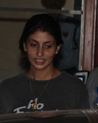 Stars Shweta Bachchan snapped at Karan Johar's house