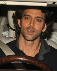 Hrithik Roshan snapped in Juhu