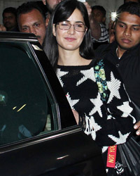 Katrina Kaif arrives in Mumbai