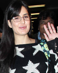 Katrina Kaif arrives in Mumbai